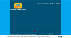 Desktop Screenshot of giga-billet.com